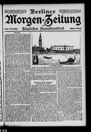 Berliner Morgen-Zeitung vom 22.07.1902
