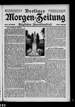 Berliner Morgen-Zeitung vom 01.08.1902