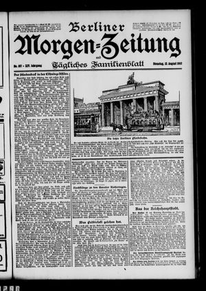 Berliner Morgen-Zeitung vom 12.08.1902