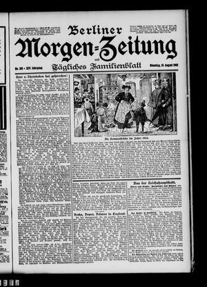 Berliner Morgen-Zeitung vom 19.08.1902