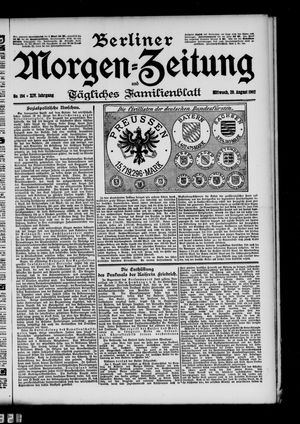Berliner Morgen-Zeitung vom 20.08.1902