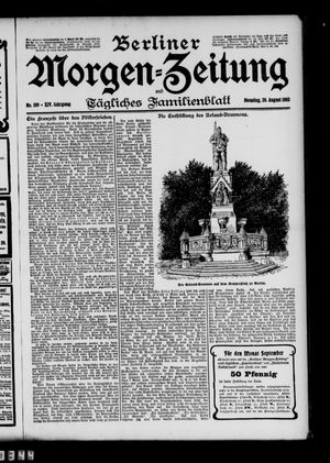 Berliner Morgen-Zeitung vom 26.08.1902