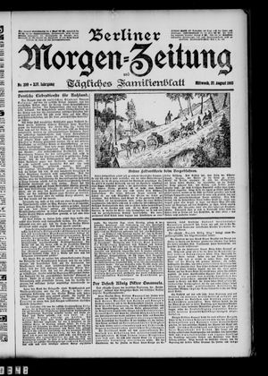 Berliner Morgen-Zeitung vom 27.08.1902