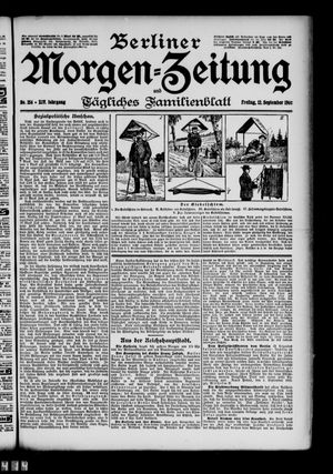 Berliner Morgen-Zeitung vom 12.09.1902