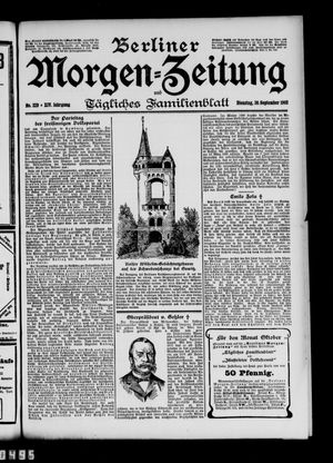 Berliner Morgen-Zeitung vom 30.09.1902