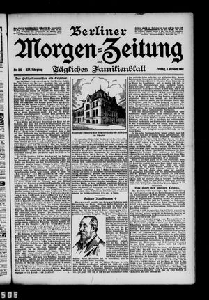 Berliner Morgen-Zeitung vom 03.10.1902