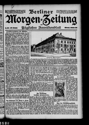 Berliner Morgen-Zeitung on Oct 8, 1902