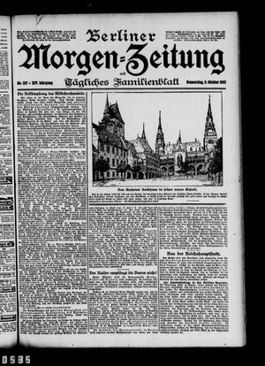 Berliner Morgen-Zeitung on Oct 9, 1902