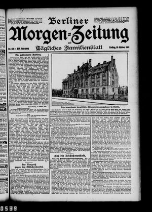Berliner Morgen-Zeitung vom 10.10.1902