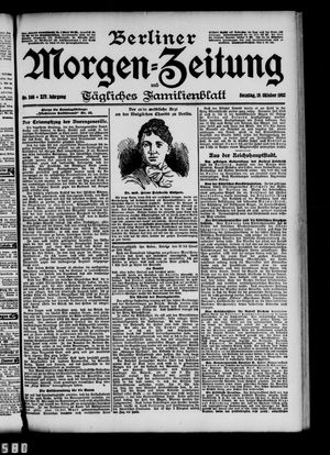Berliner Morgen-Zeitung vom 19.10.1902
