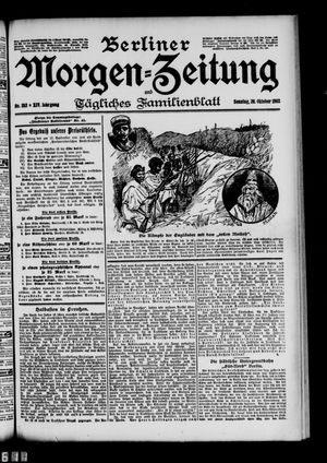 Berliner Morgen-Zeitung vom 26.10.1902