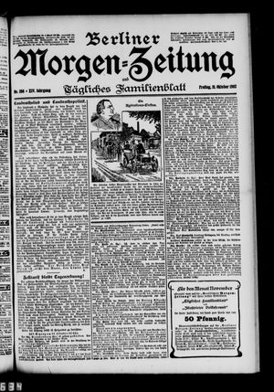 Berliner Morgen-Zeitung vom 31.10.1902