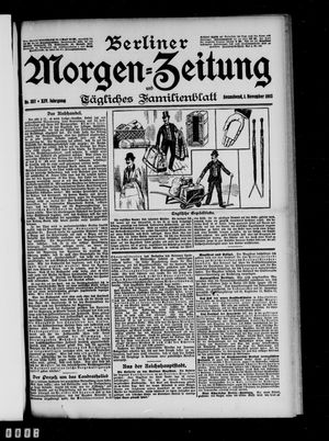 Berliner Morgen-Zeitung vom 01.11.1902