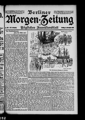 Berliner Morgen-Zeitung vom 14.11.1902