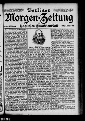 Berliner Morgen-Zeitung vom 05.12.1902