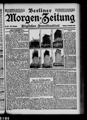 Berliner Morgen-Zeitung vom 07.12.1902