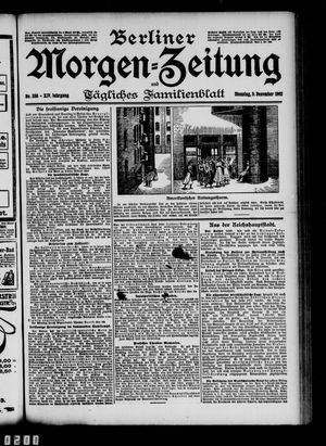 Berliner Morgen-Zeitung vom 09.12.1902