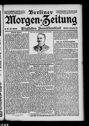 Berliner Morgen-Zeitung vom 17.12.1902