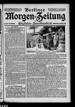 Berliner Morgen-Zeitung vom 18.12.1902