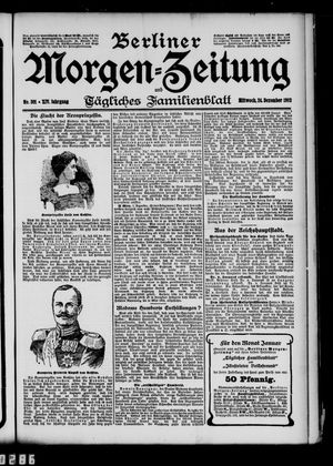 Berliner Morgen-Zeitung vom 24.12.1902