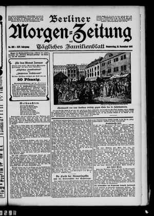Berliner Morgen-Zeitung vom 25.12.1902