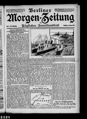 Berliner Morgen-Zeitung on Jan 4, 1903