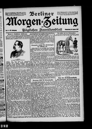 Berliner Morgenzeitung vom 10.01.1903