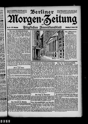Berliner Morgen-Zeitung vom 13.01.1903