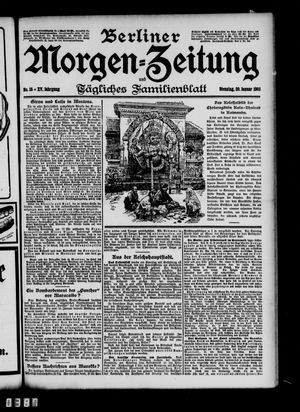 Berliner Morgen-Zeitung vom 20.01.1903