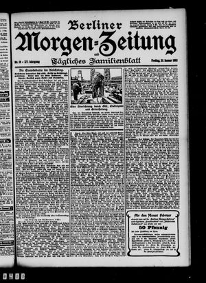 Berliner Morgen-Zeitung on Jan 23, 1903
