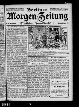 Berliner Morgen-Zeitung vom 28.01.1903