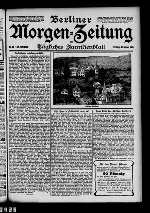 Berliner Morgen-Zeitung vom 30.01.1903
