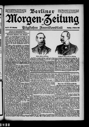 Berliner Morgen-Zeitung vom 01.02.1903