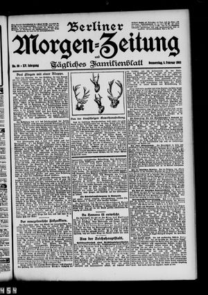 Berliner Morgen-Zeitung vom 05.02.1903
