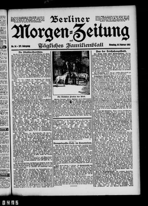 Berliner Morgen-Zeitung vom 10.02.1903