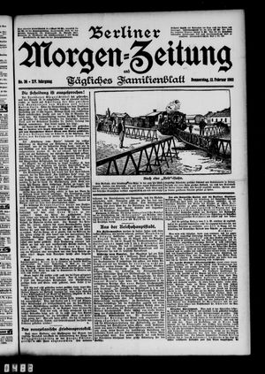 Berliner Morgen-Zeitung vom 12.02.1903