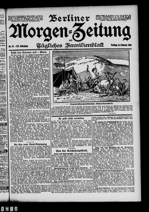 Berliner Morgen-Zeitung vom 13.02.1903