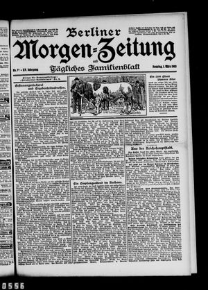 Berliner Morgenzeitung vom 01.03.1903