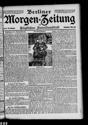 Berliner Morgen-Zeitung vom 07.03.1903