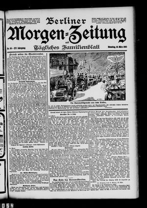 Berliner Morgenzeitung vom 10.03.1903