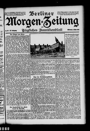 Berliner Morgen-Zeitung vom 11.03.1903