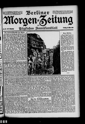 Berliner Morgen-Zeitung vom 13.03.1903