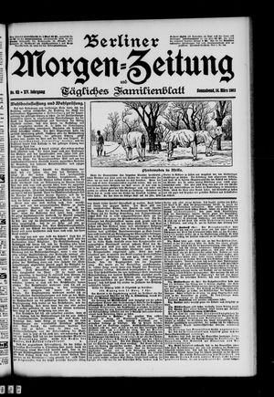 Berliner Morgen-Zeitung vom 14.03.1903