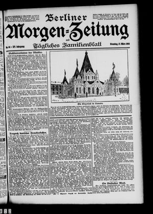 Berliner Morgen-Zeitung vom 17.03.1903