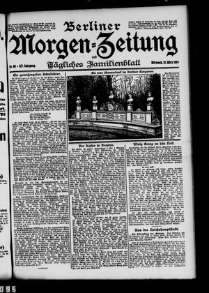 Berliner Morgen-Zeitung vom 18.03.1903