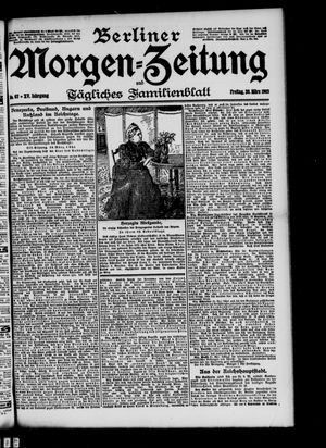 Berliner Morgen-Zeitung vom 20.03.1903