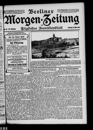 Berliner Morgen-Zeitung on Mar 22, 1903