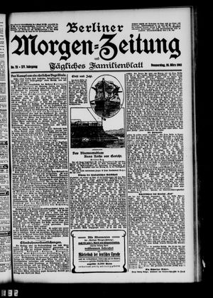 Berliner Morgen-Zeitung on Mar 26, 1903