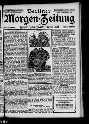 Berliner Morgen-Zeitung vom 28.03.1903