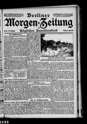 Berliner Morgen-Zeitung on Apr 17, 1903